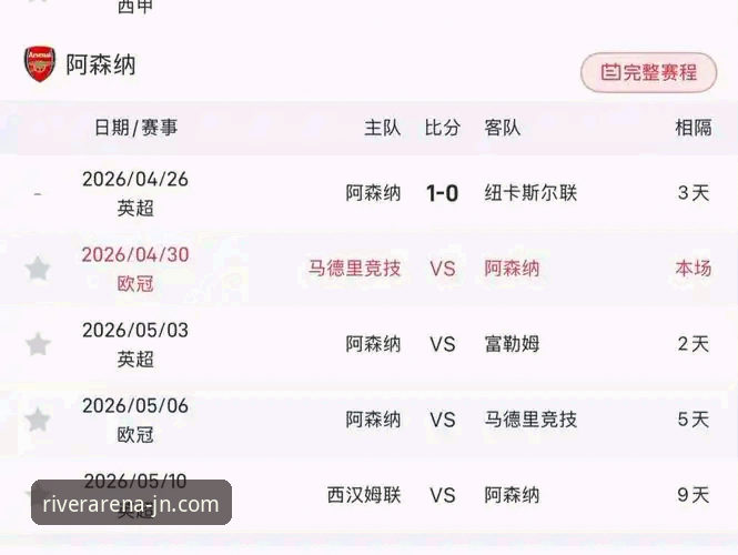 欧冠半决赛点球大战实用分析指南：马竞vs阿森纳战术复盘与观赛体验